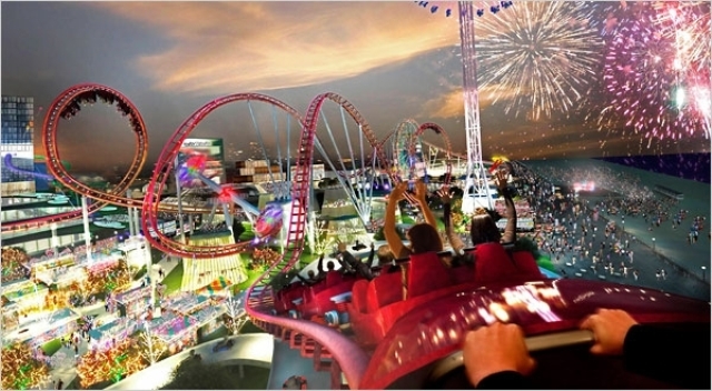 В ОАЭ открылся крупнейший в мире парк развлечений, размещенный внутри здания