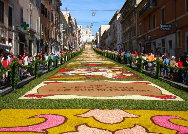 Цветочный фестиваль в Италии